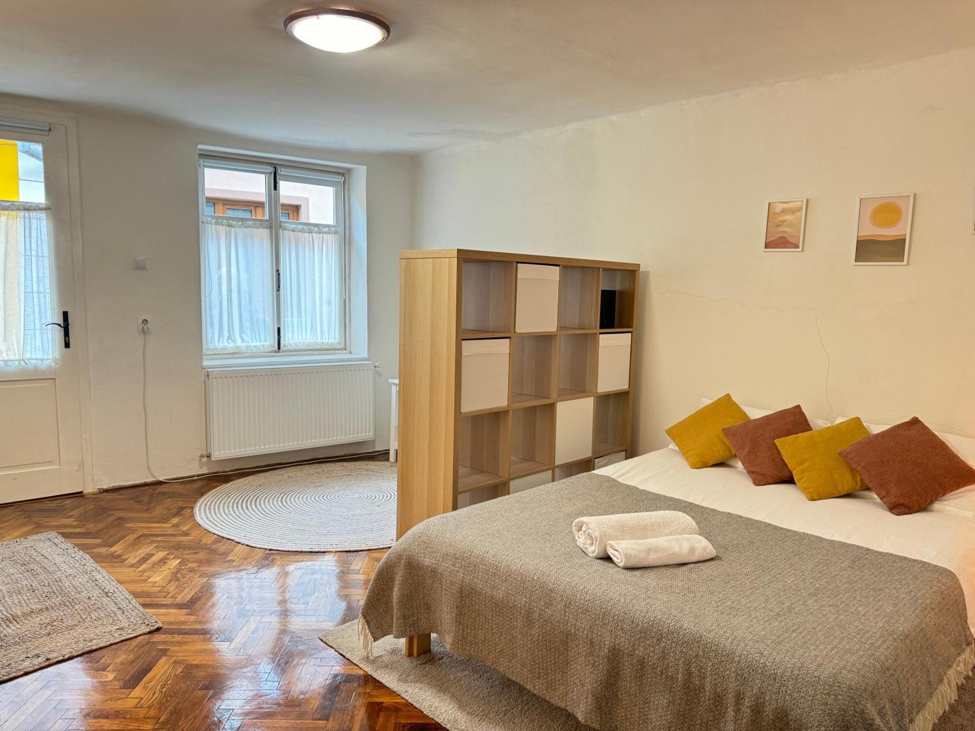Charming Studio Ideal For Getaways Or Workations In Sibiu'S Medieval City Center Exterior foto